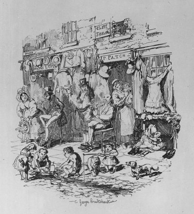 Monmouth Street, illustration from 